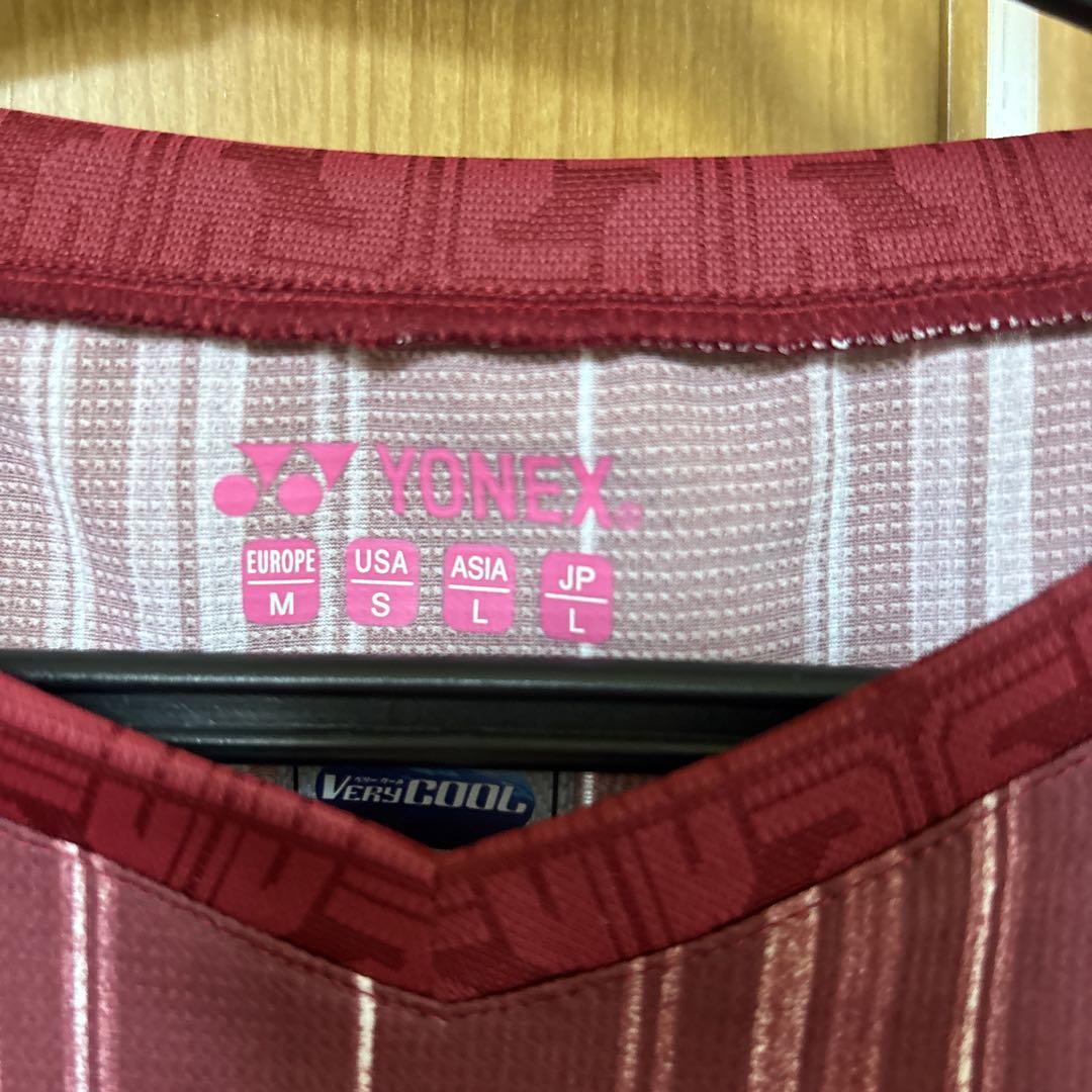 専用！2枚⭐︎YONEX レディースL ゲームシャツ　バドミントン テニス