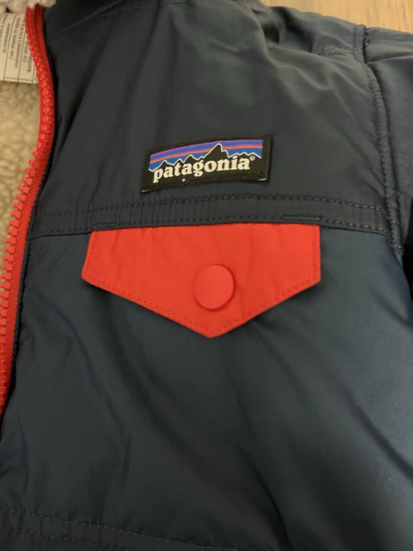 Patagonia ベビー・リバーシブル・トリブルズ・フーディ 美品5T 110