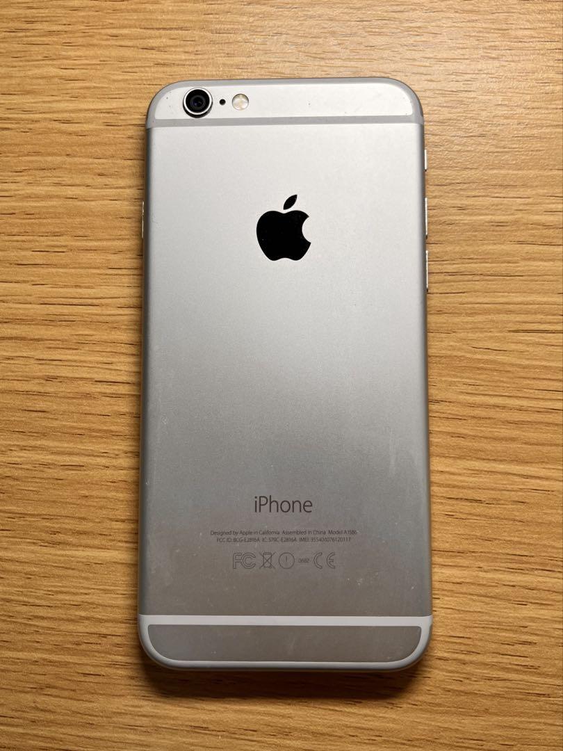 iPhone6 シルバー docomo 16GB 70% - スマートフォン本体工場