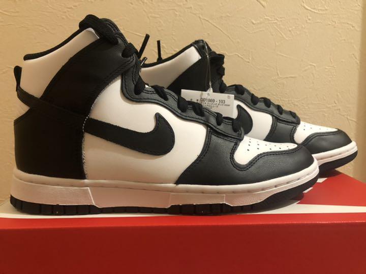 46%割引ホワイト系,24.5cm日本最大の NIKE WMNS DUNK HIGH パンダ 直輸入正規品 24.5cm White/Black High Dunk Wmns Nike スニーカー