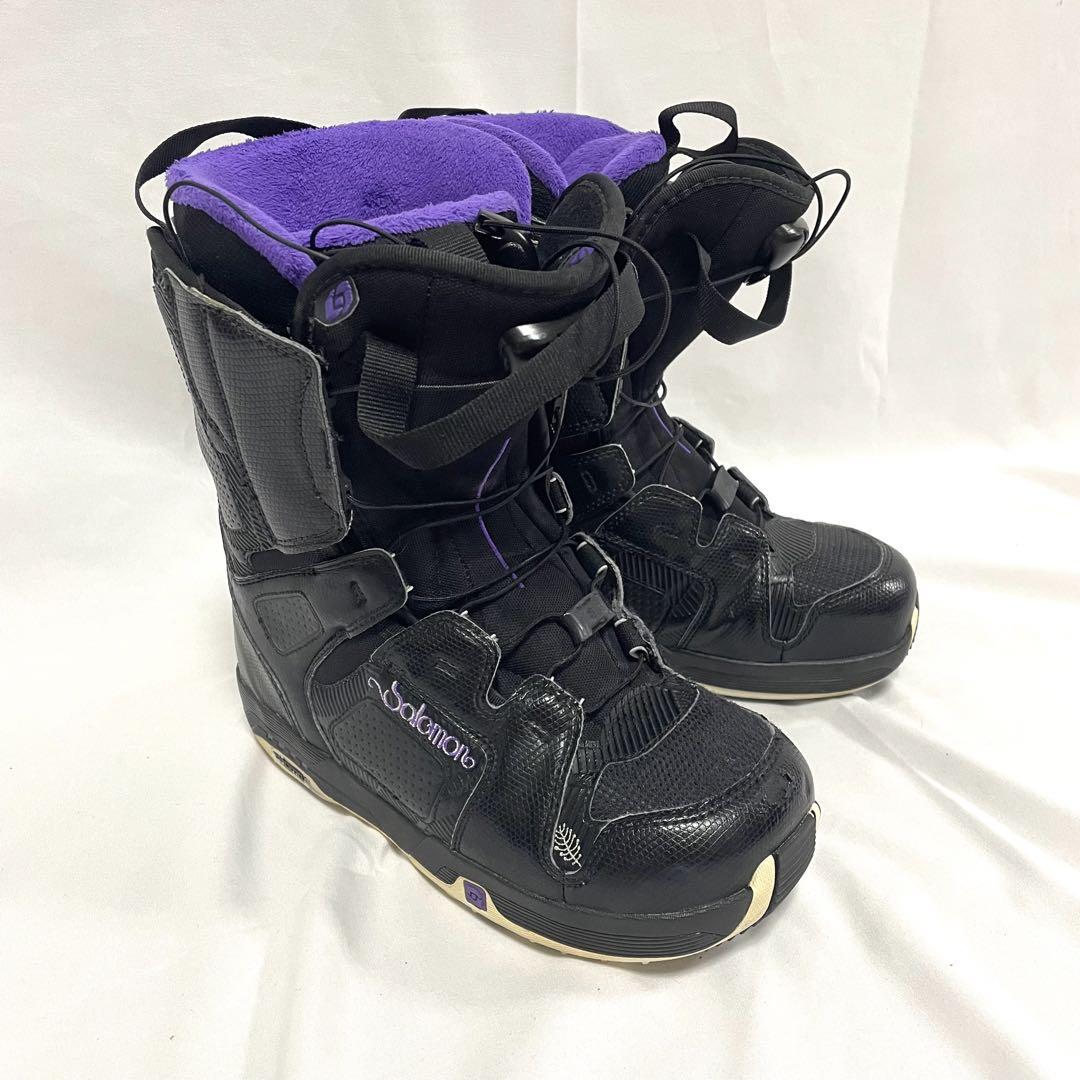 【早い者勝ち】salomon サロモン スノーボードブーツ 24cm 黒