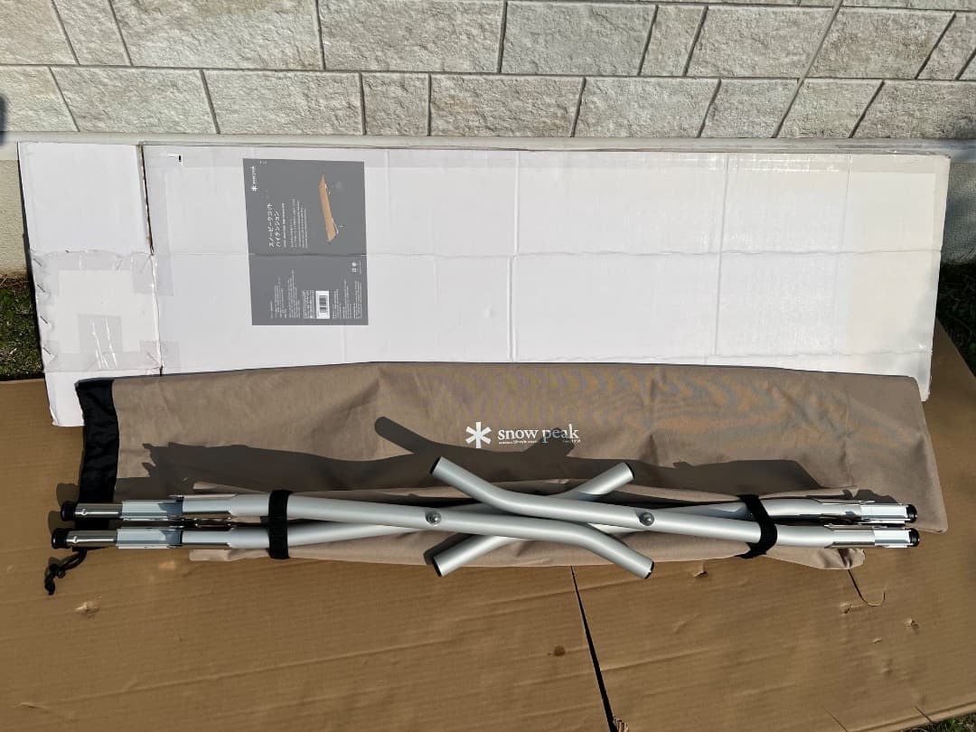 【美品】スノーピーク　コット ハイテンション <2>