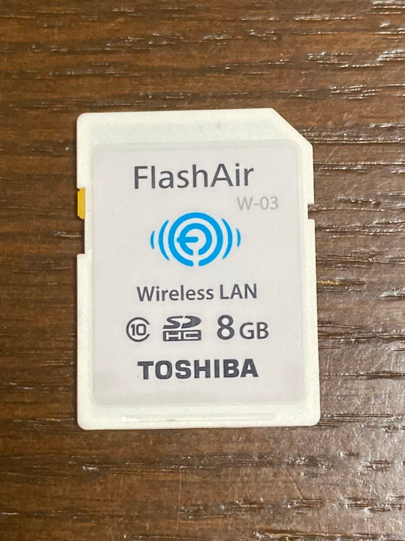 【ZERO 706V】TOSHIBA FlashAir W-03 8GB