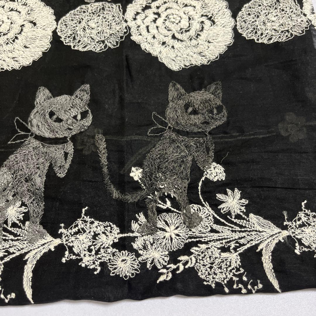 pjc 草花クロッチ　ハギレ pjc 刺繍生地 草花クロッチ ハギレ 生地幅×約50センチ 定価以下（ラスト）