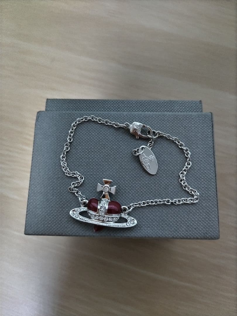 ディアマンテ ハート型ブレスレット