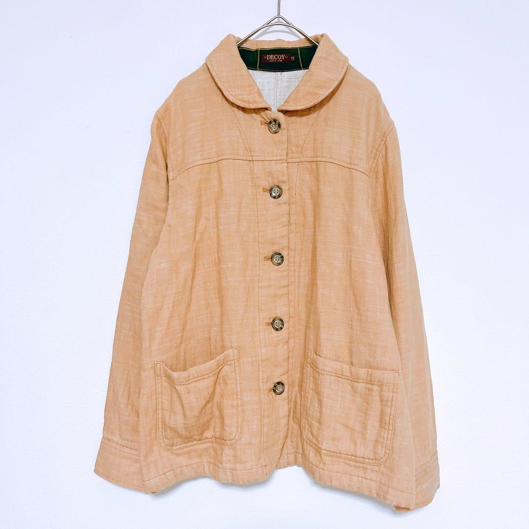 デコイ　DECOY　since1981　ショートコート　美品　M 丸襟　可愛い