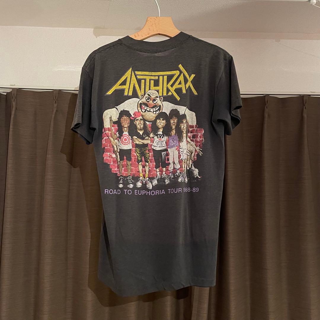 ビンテージANTHRAX STATE OF EUPHRIA TシャツNOTMAN