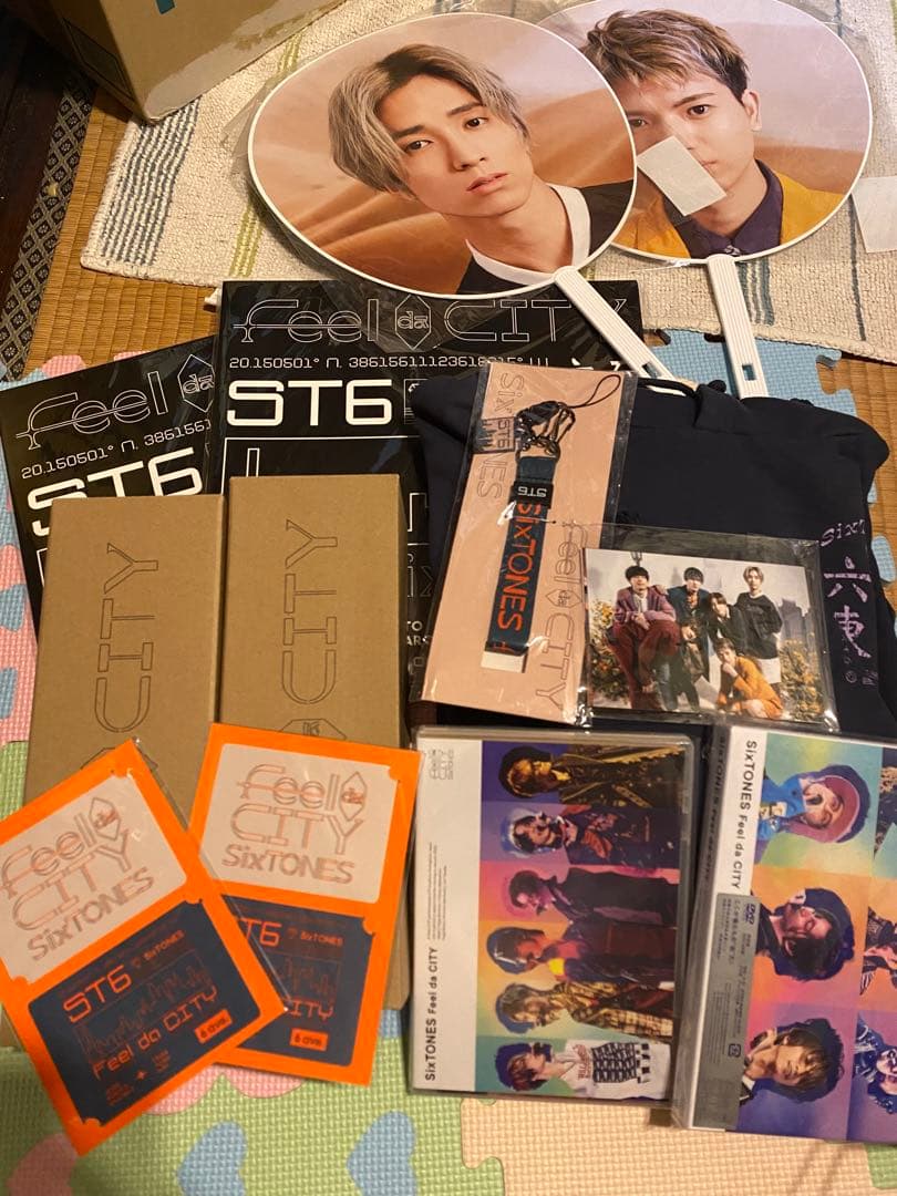 SixTONESライブ Feel da CITY グッズ詰め合わせ目立った傷や汚れなし