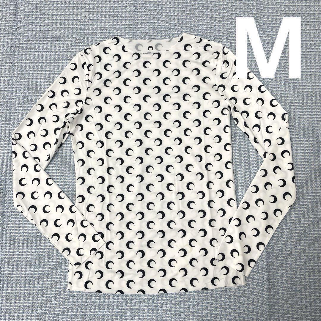 Marine Serre マリーンセル 長袖 Tシャツ Mサイズ ホワイト