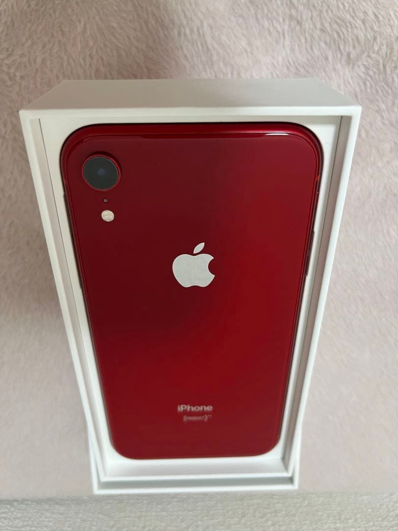 日本初の iPhone XR Red 128GB スマートフォン本体 - saludpublica.ucr