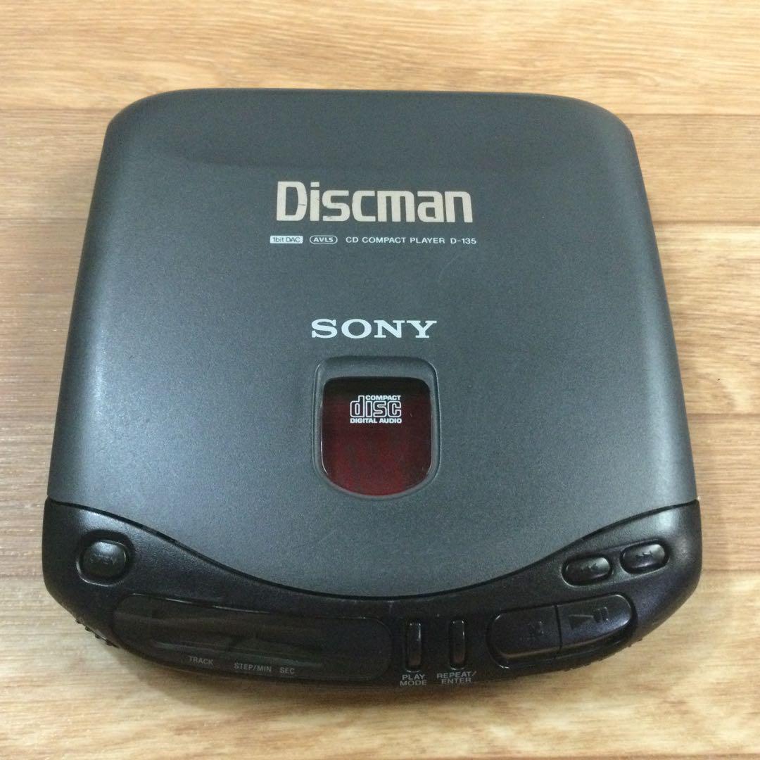 SONY Discman CD-135 ポータブルCDプレーヤー 現状品 - メルカリ