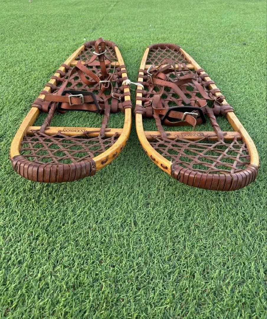 希少✨IVERSION スノーシュー USA製 ブラウン ウィンタースポーツ 希少✨IVERSION スノーシュー USA製 ブラウン ウィンタースポーツ