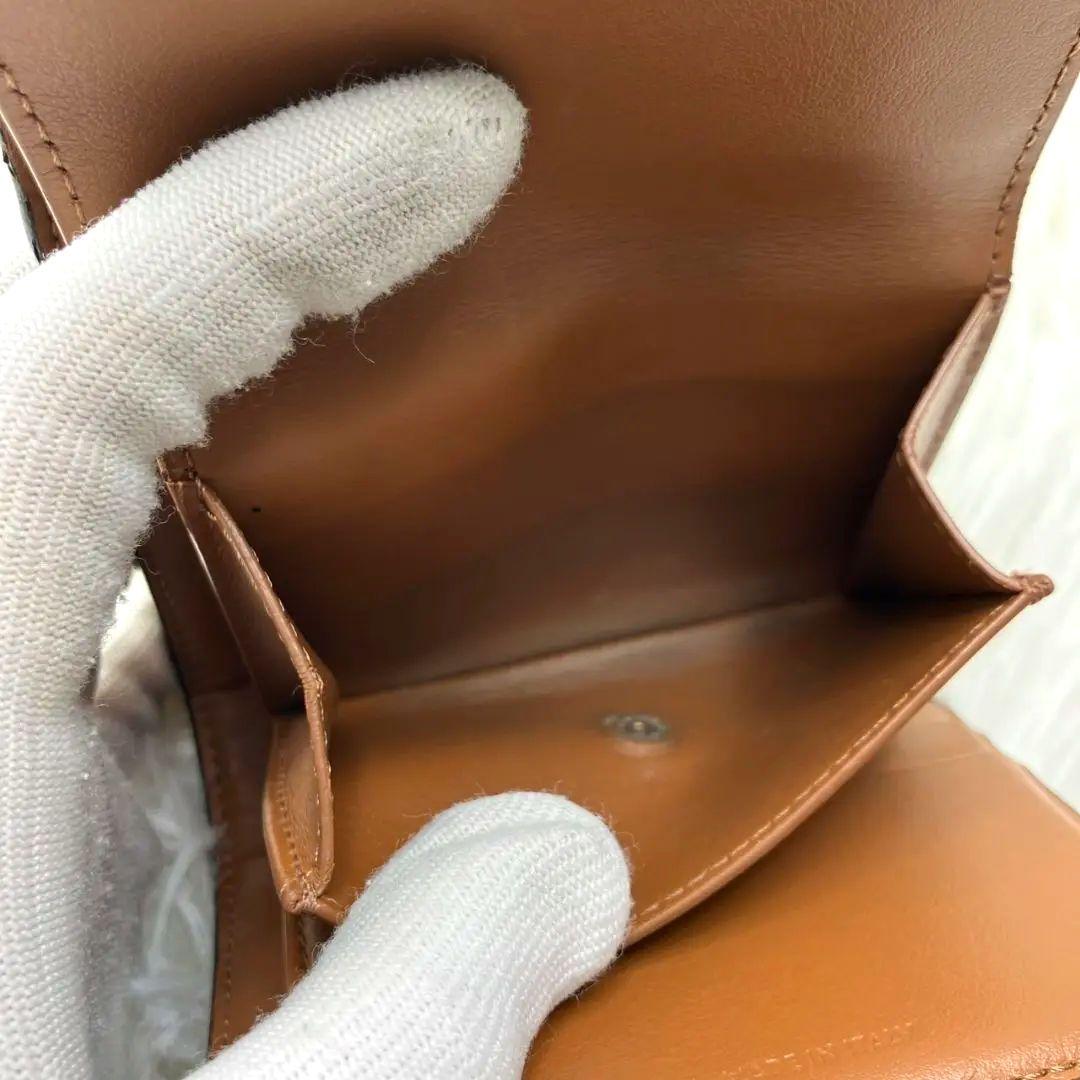 【極美品】CELINE セリーヌ マカダム 総柄 トリオンフ 三つ折り財布