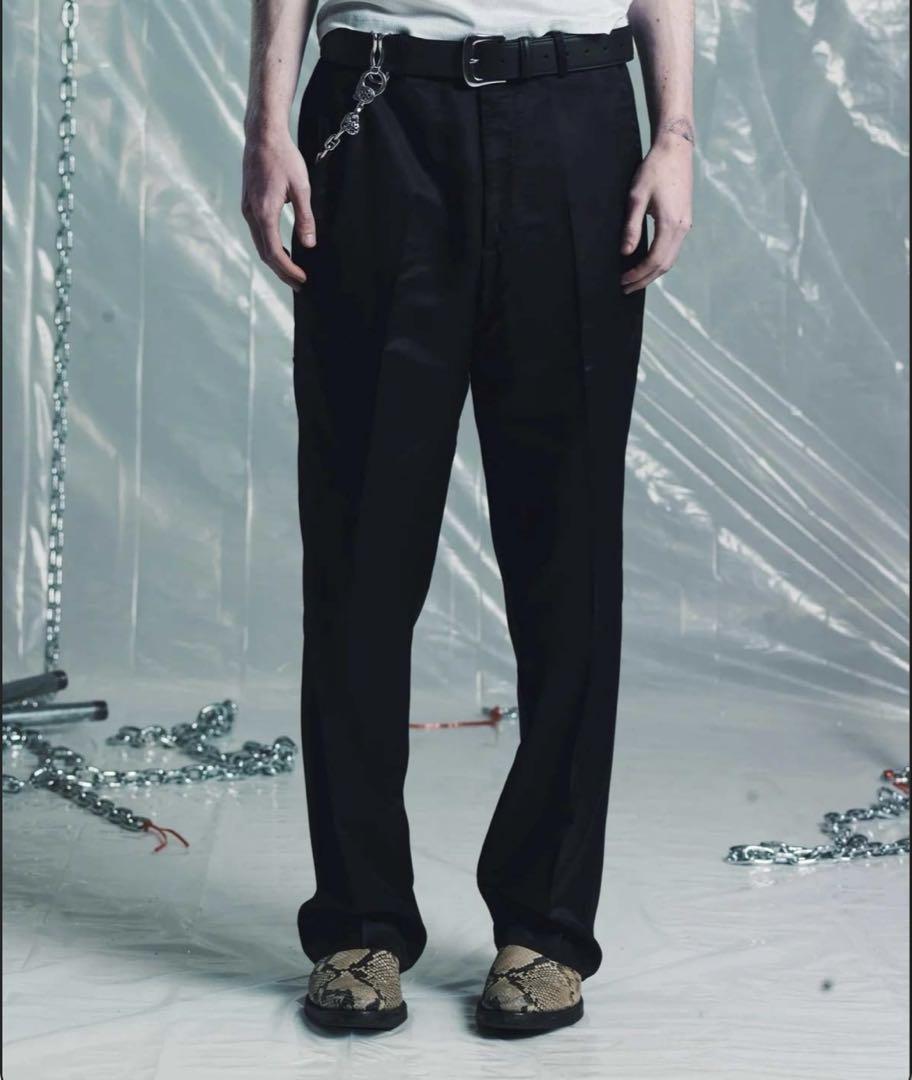 second layer high rise wide leg trouser