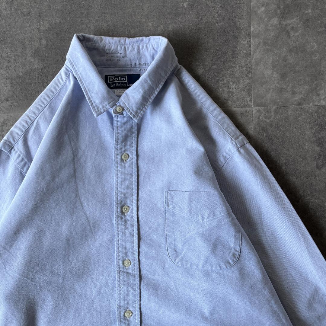 90s Ralph Lauren オックスフォード XL 長袖シャツ A247