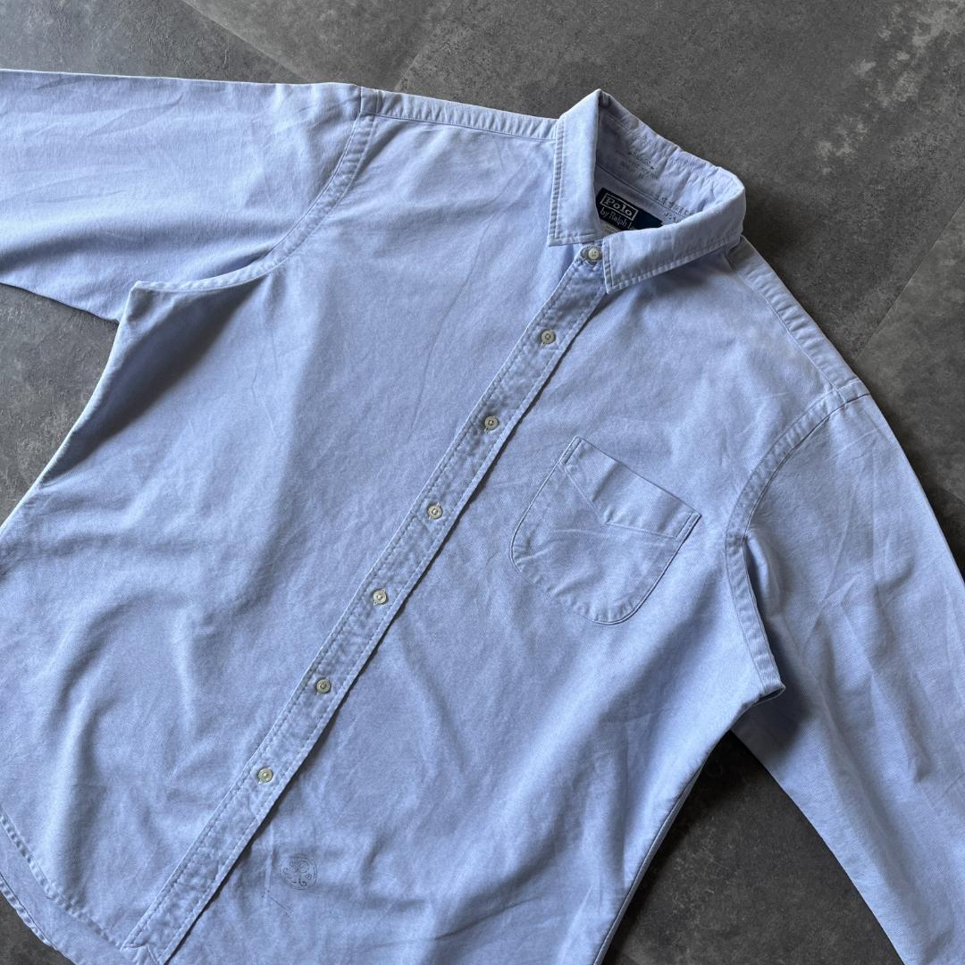 90s Ralph Lauren オックスフォード XL 長袖シャツ A247