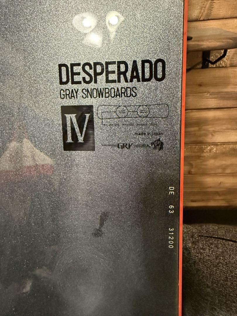 GLAYSNOWBOARDS DESPERADO IV163cm