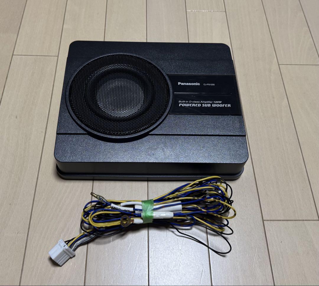 Panasonicサブウーファー CJ-PS1200KD 動作チェック済 - メルカリ