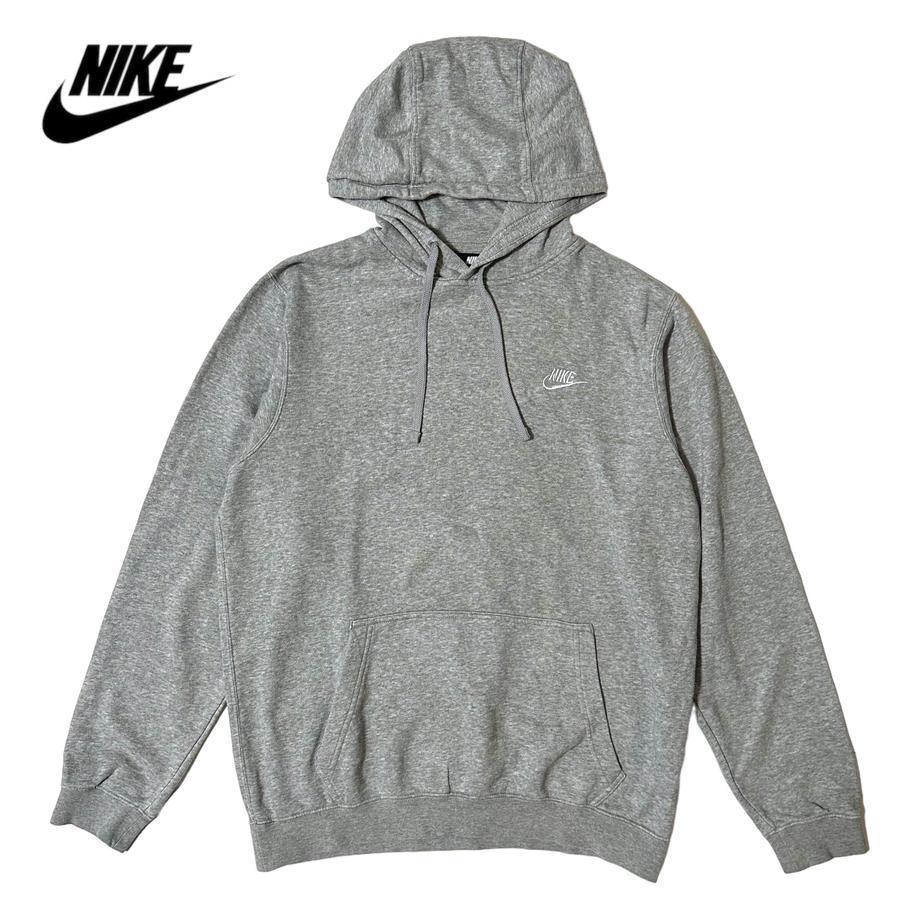 TAK724さ NIKE 90s ロゴ スウェットパーカー フーディー メンズL