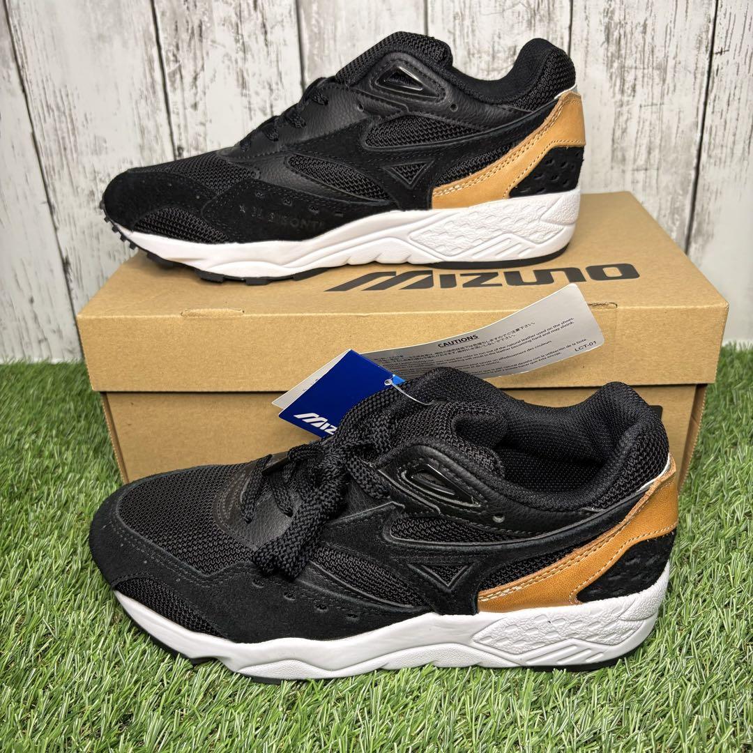 hrc様MIZUNO × IL BISONTE 【24】 コラボ スニーカー 黒