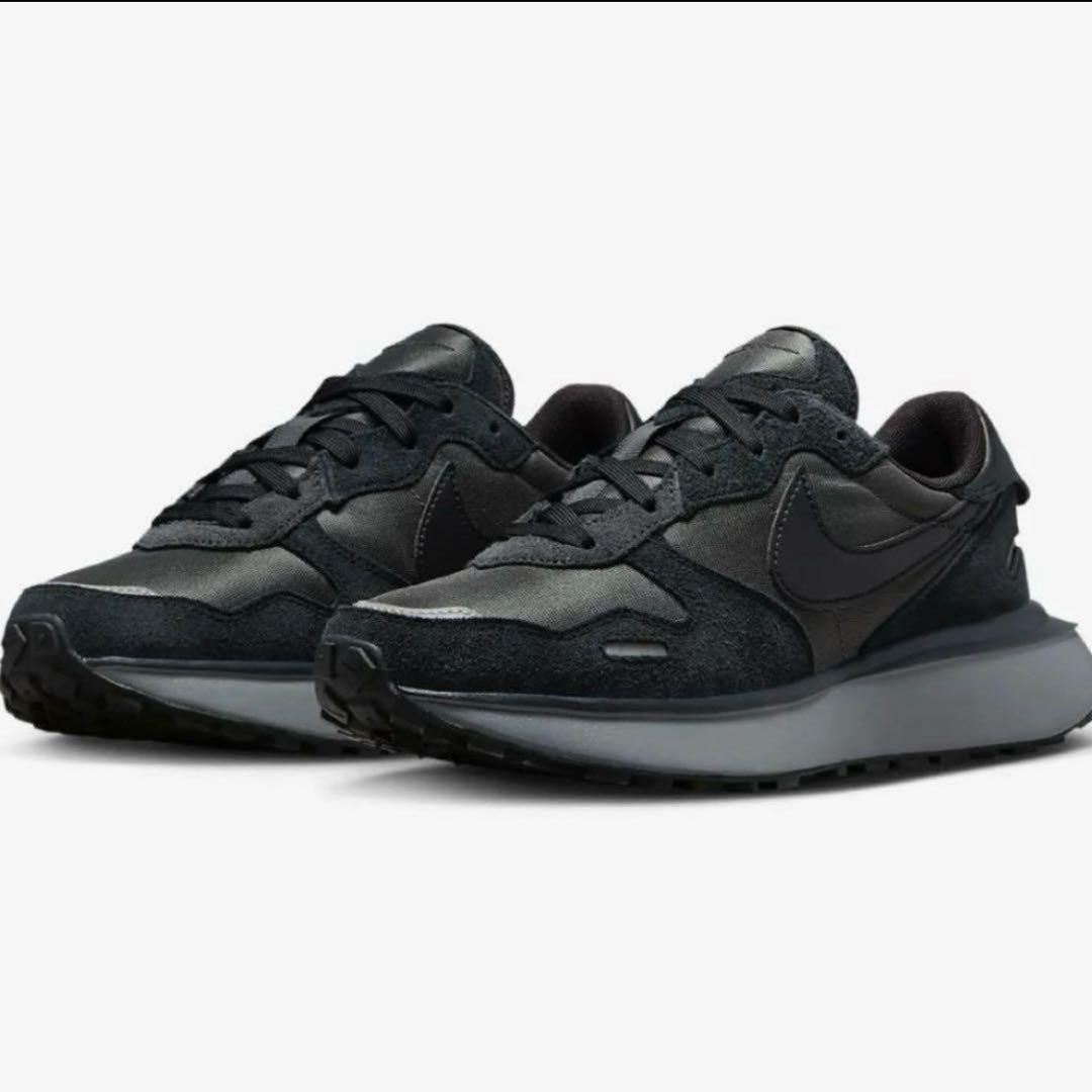 NIKE ナイキ フェニックス ワッフル スモークグレー/ブラック