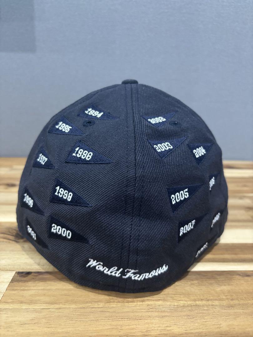 Supreme Box Logo NEW ERA ネイビー 7 3/8