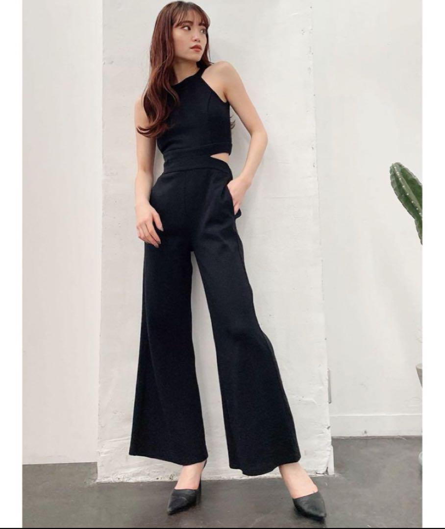 GYDA ジェイダ　オールインワン　F 黒　サロペット　美品