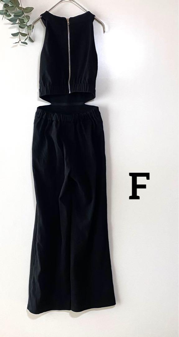 GYDA ジェイダ　オールインワン　F 黒　サロペット　美品