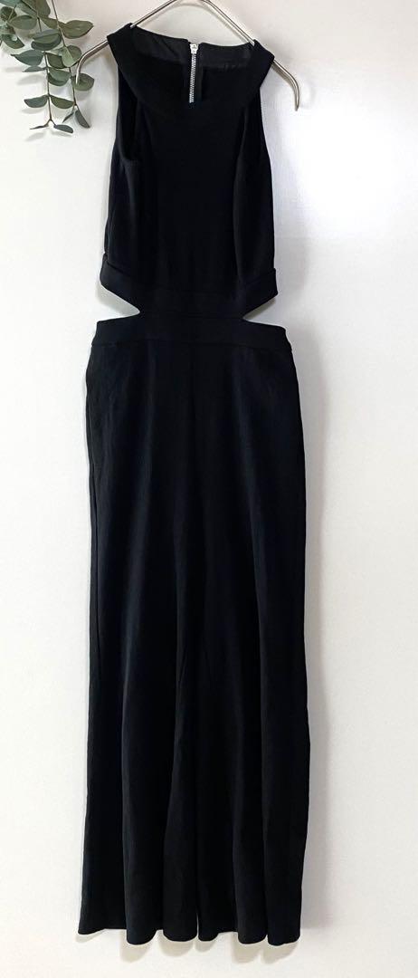 GYDA ジェイダ　オールインワン　F 黒　サロペット　美品