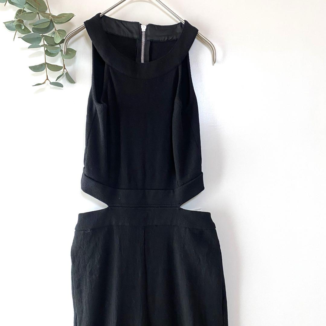 GYDA ジェイダ　オールインワン　F 黒　サロペット　美品