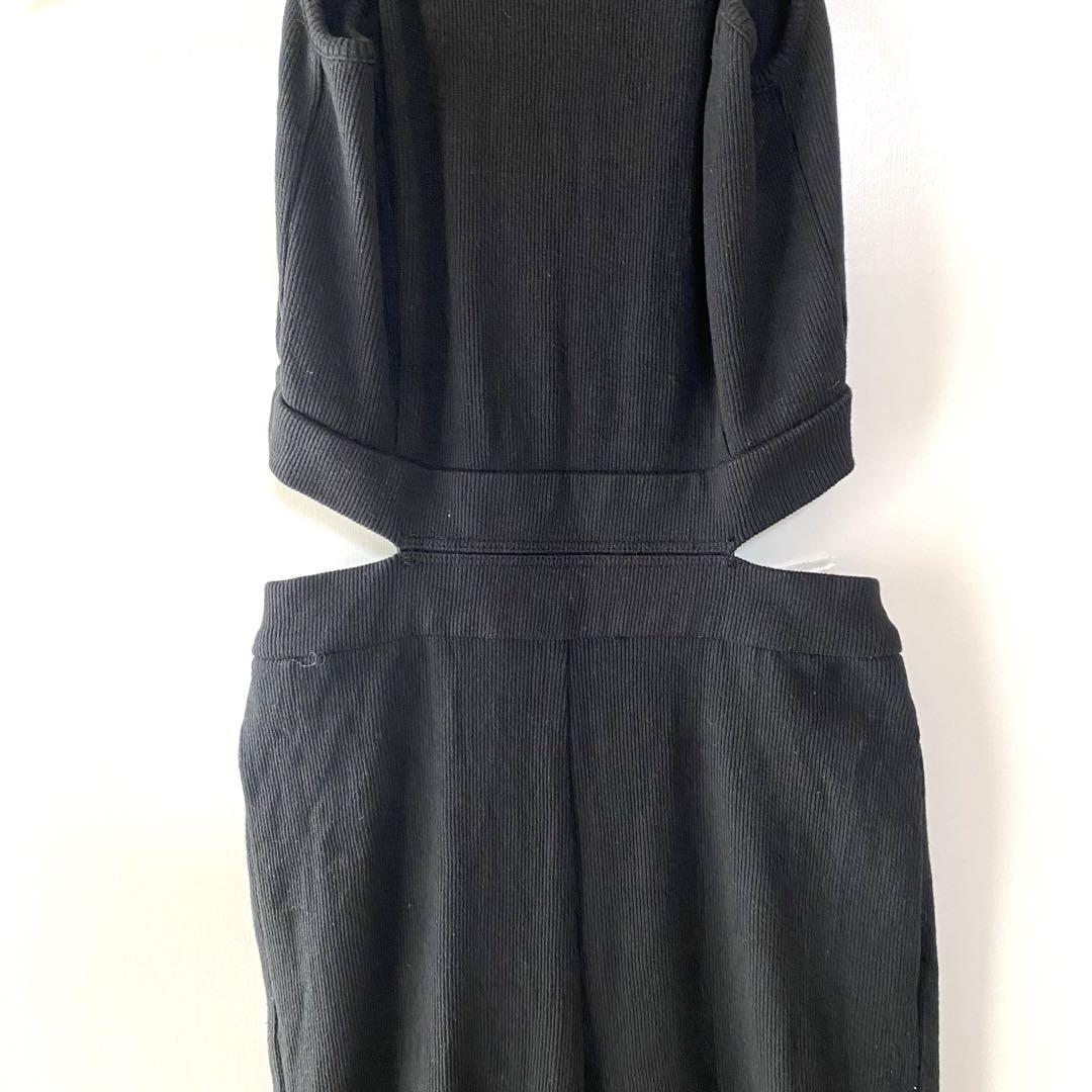 GYDA ジェイダ　オールインワン　F 黒　サロペット　美品