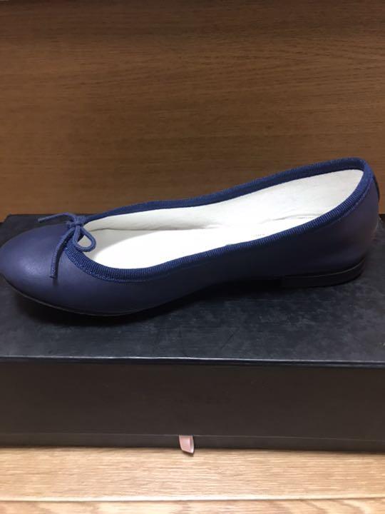 Repetto バレエシューズ ネイビー35 レディース