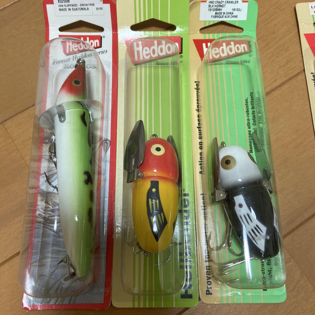 Heddon トップウォーター ルアー 6個セット