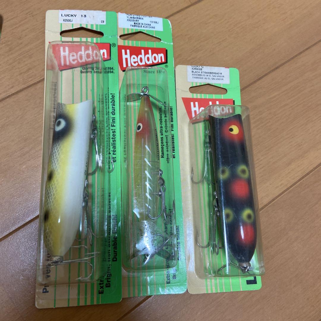 Heddon トップウォーター ルアー 6個セット