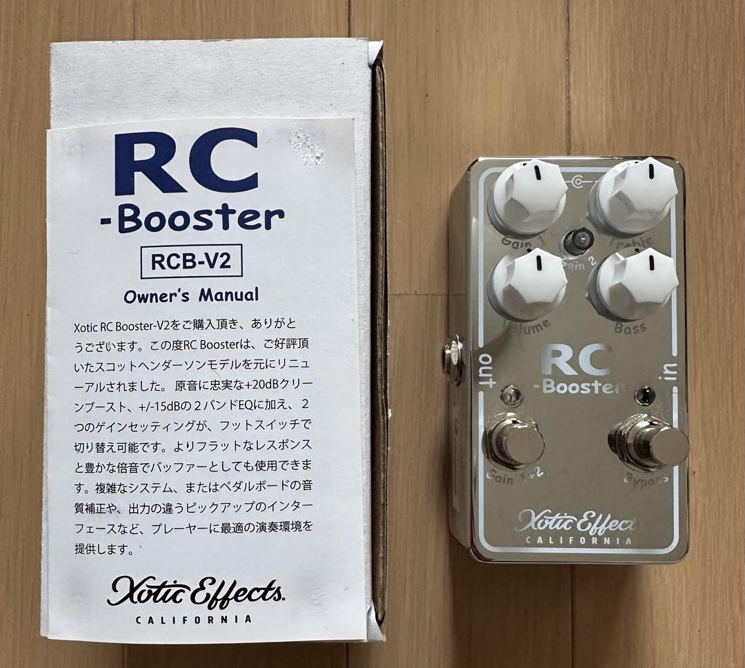 ギター Xotic Effects RC Booster v2
