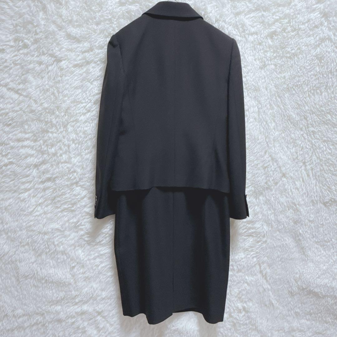 リボン✨ LILY BURNワンピース セットアップ 9号 フォーマル Aライン リリーバーン ブラックフォーマル ワンピース 9号 東京ソワール