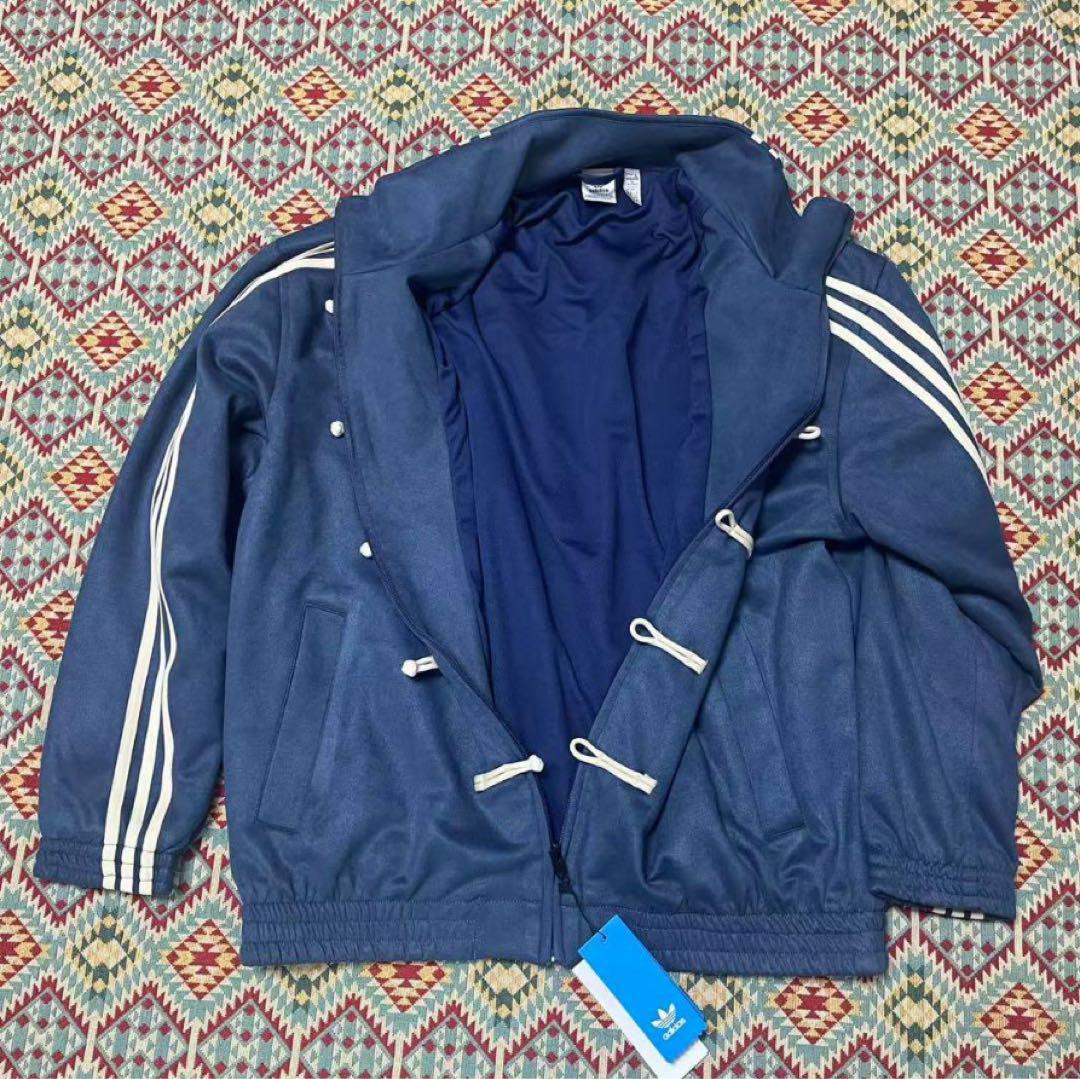 Adidas 中国限定 巳年 チャイナトラックジャケット ネイビー Lサイズ