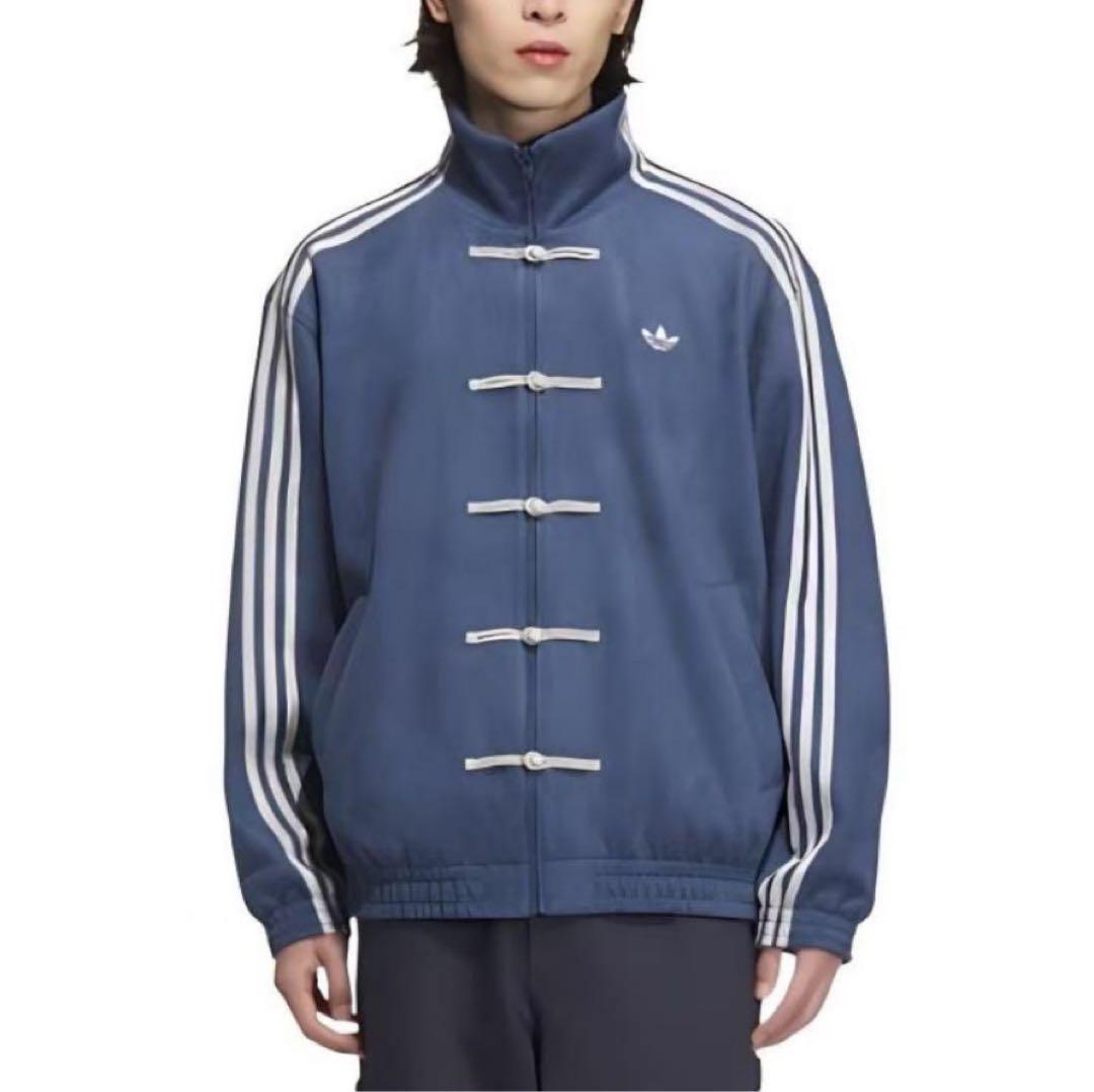 Adidas 中国限定 巳年 チャイナトラックジャケット ネイビー Lサイズ