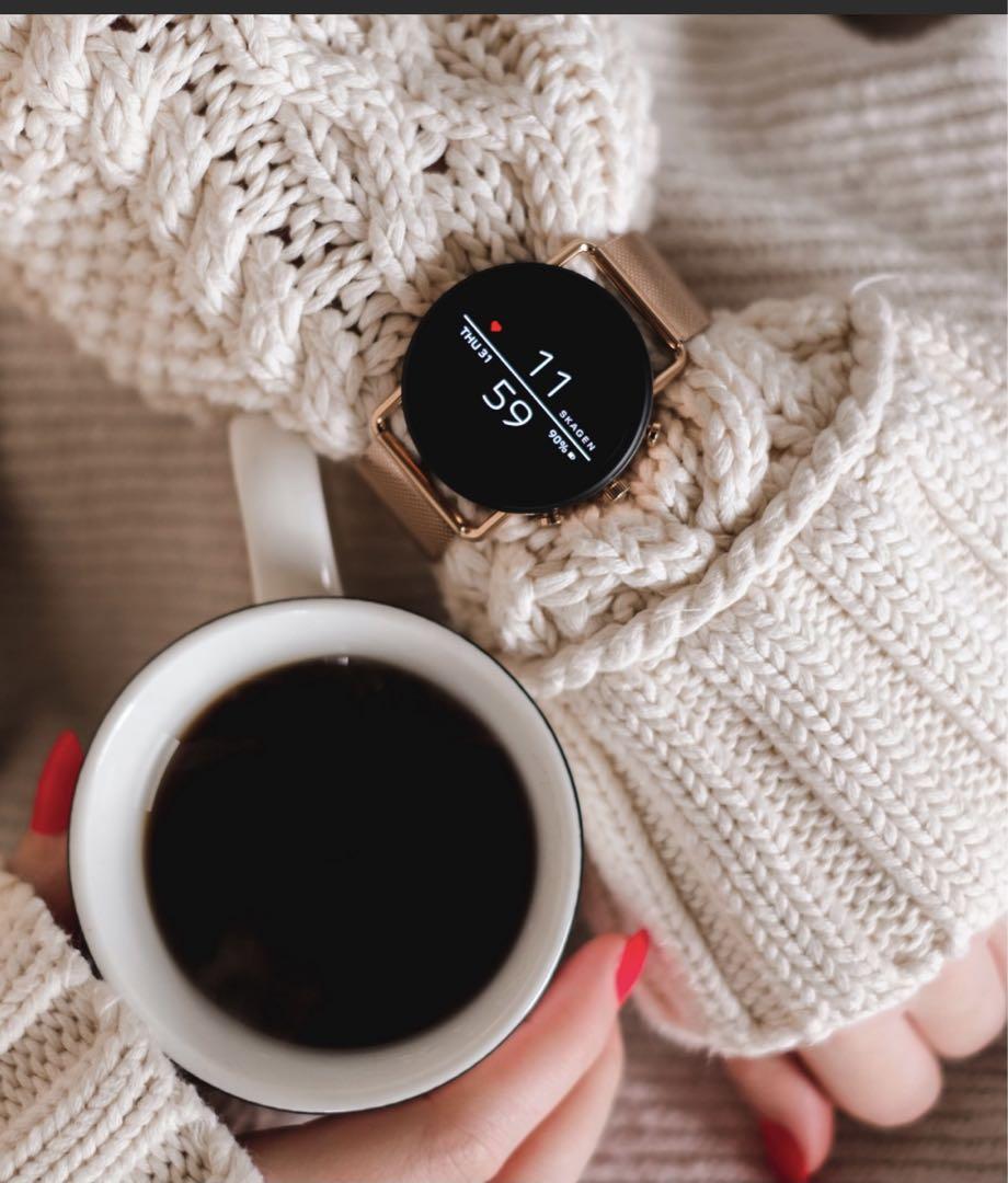 SKAGEN スマートウォッチ ピンクゴールド