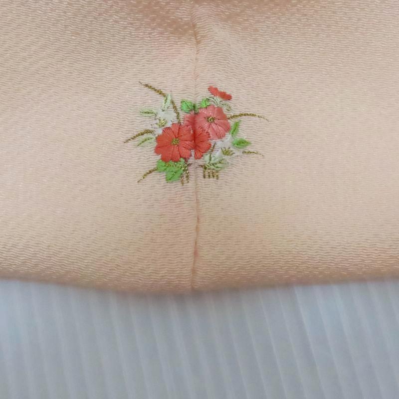 華紋付 ちりめん地