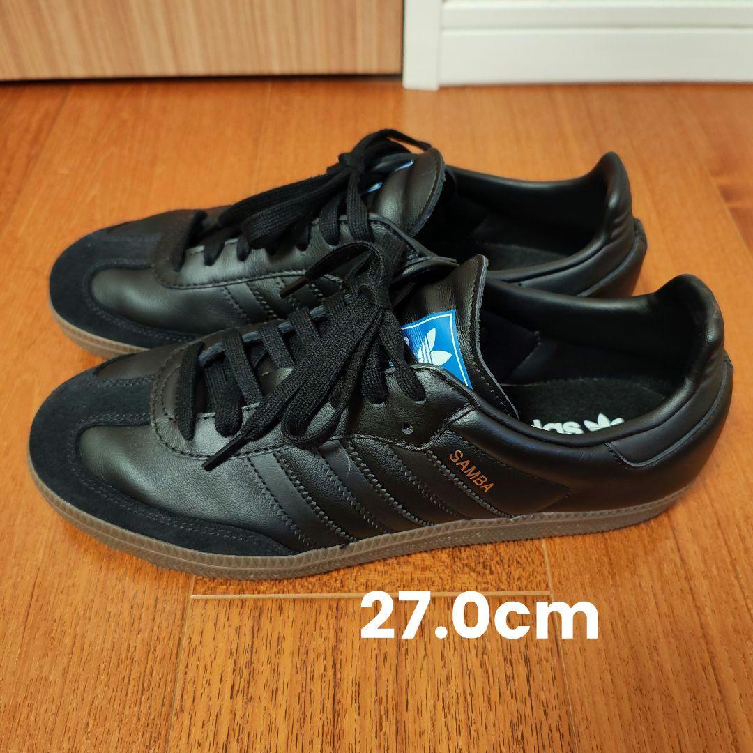 adidas Samba サンバ　ブラック　27cm