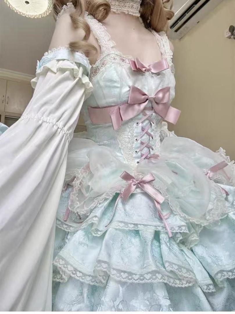 ゴスロリ ロリータ アイドル ゴシック プリンセスドレス コスプレ コスチューム