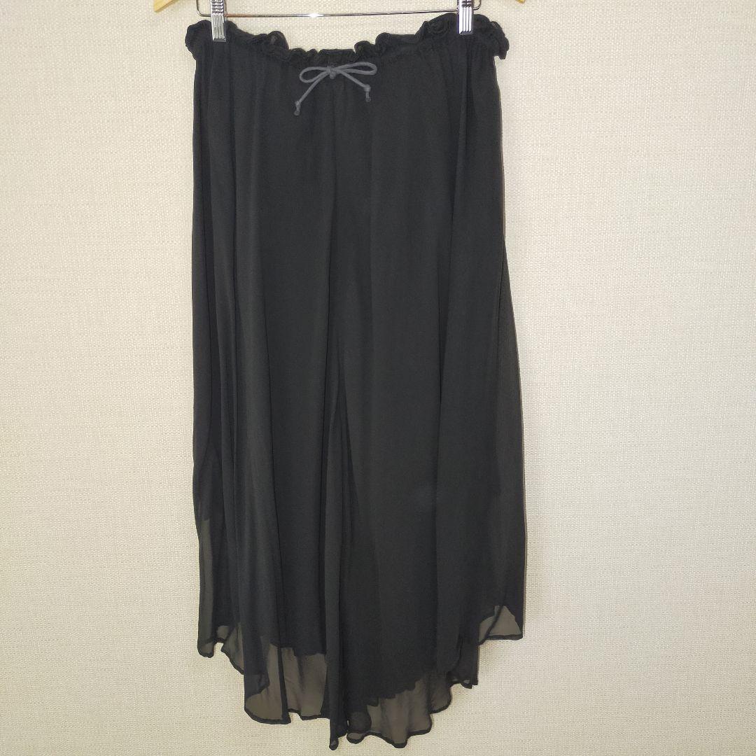 【一部予約！】 美品】Y´s ワイズ ロングスカート ゴム紐調整 ヨウジヤマモト ワンピース
