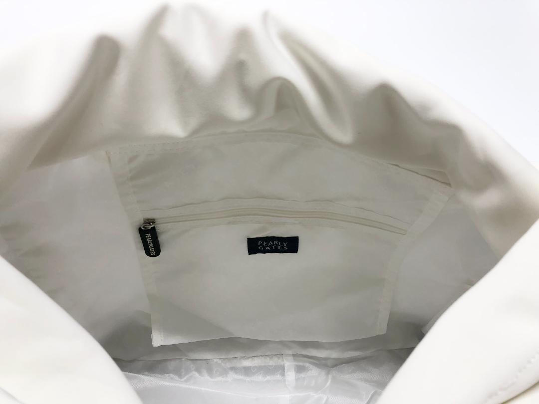○★新品未使用　PEARLY GATES（パーリーゲイツ）　ロッカーバッグ　白