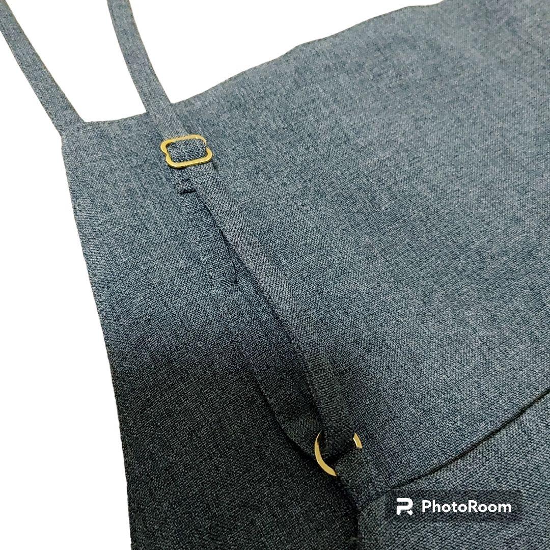 美品、未使用】MICA＆DEAL クロップドサロペット サイズ36 グレー