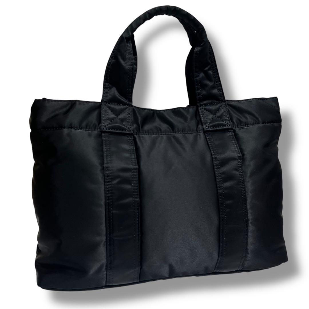 【極美品】PORTER タンカー　トートバッグ　ハンドバッグ　ブラック 極美品 PORTER TANKER TOTE BAG ハンドバッグ ブラック黒