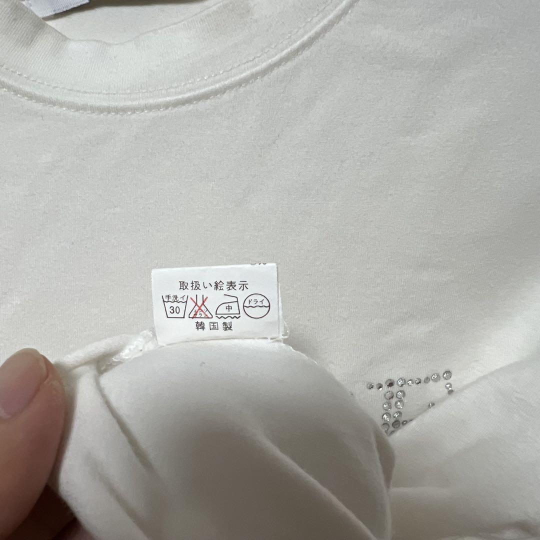 美品 Christian Dior ガリアーノ期 Tシャツ ラインストーン