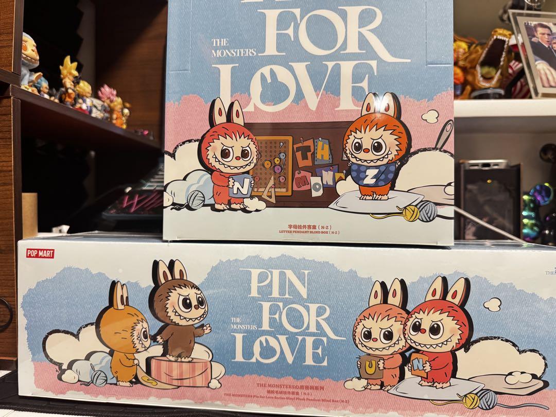新品　ラブブ PIN FOR LOVE アソートボックスとアルファベット　セット