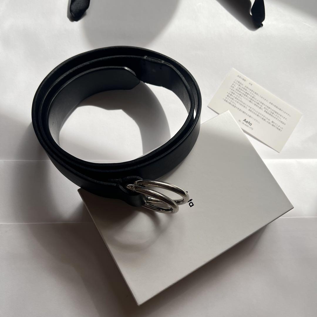 Aeta OVAL RING BELT M アエタリングベルト
