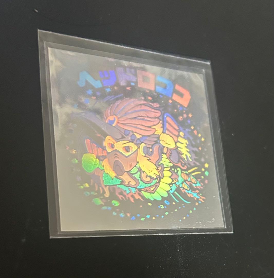 ビックリマン　シール　ヘッドロココ　ホログラム 当時物　幸七羽毛